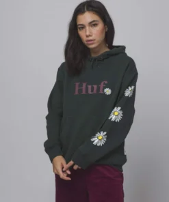 Huf Worldwide Womens Huf In Bloom Hoodie