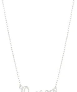 Girly Oregon Script Necklace