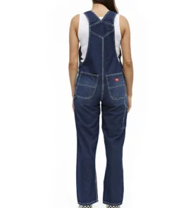 Dickies Girl Relaxed Denim Overalls New Arrivals