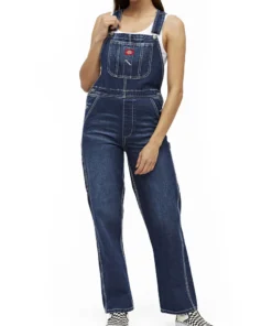 Dickies Girl Relaxed Denim Overalls New Arrivals