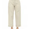 Womens Dickies Girl Juniors' Roll Hem High Rise Work Cropped Pants