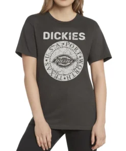 Dickies Girl Distressed T-Shirt Womens
