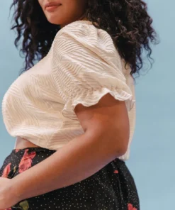 Love Fool Square Neck Cinched Blouse