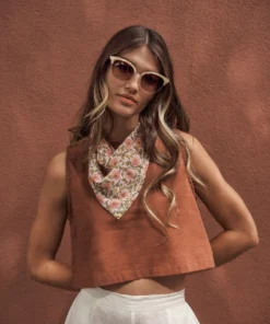 Maelu Designs Maelu Blush Crop Top New Arrivals