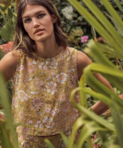 Maelu Designs New Arrivals Maelu Harlowe Crop Top