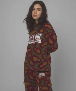 Huf Worldwide Womens Huf Network French Terry Crew Neck Sweater