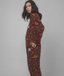 Huf Worldwide Womens Huf Network French Terry Crew Neck Sweater 12 Huf Worldwide Womens Huf Network French Terry Crew Neck Sweater