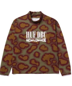 Huf Worldwide Womens Huf Network French Terry Crew Neck Sweater 14 Huf Worldwide Womens Huf Network French Terry Crew Neck Sweater