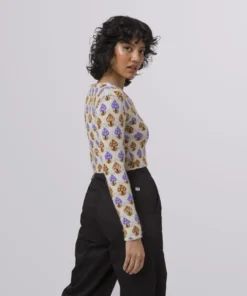 Huf Worldwide Huf Shroom Cropped Cardigan New Arrivals