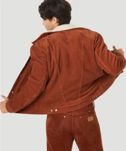 Wrangler Icons 124MJ Men's Sherpa Corduroy Jacket New Arrivals