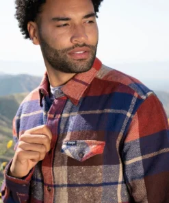 New Arrivals Wrangler Men's Flannel Long Sleeve Plaid