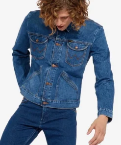 Lost Season Supply Co Sale 44 Wrangler Men's Icons 124MJ Denim Jacket