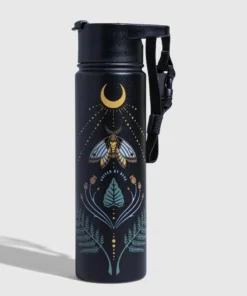 United By Blue Lunar Moth Insulated Steel Bottle 22 Oz.