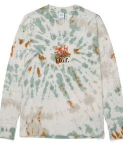 Huf Worldwide Huf Tie Dye Shroom Long Sleeve Tee New Arrivals 9 Huf Worldwide Huf Tie Dye Shroom Long Sleeve Tee New Arrivals