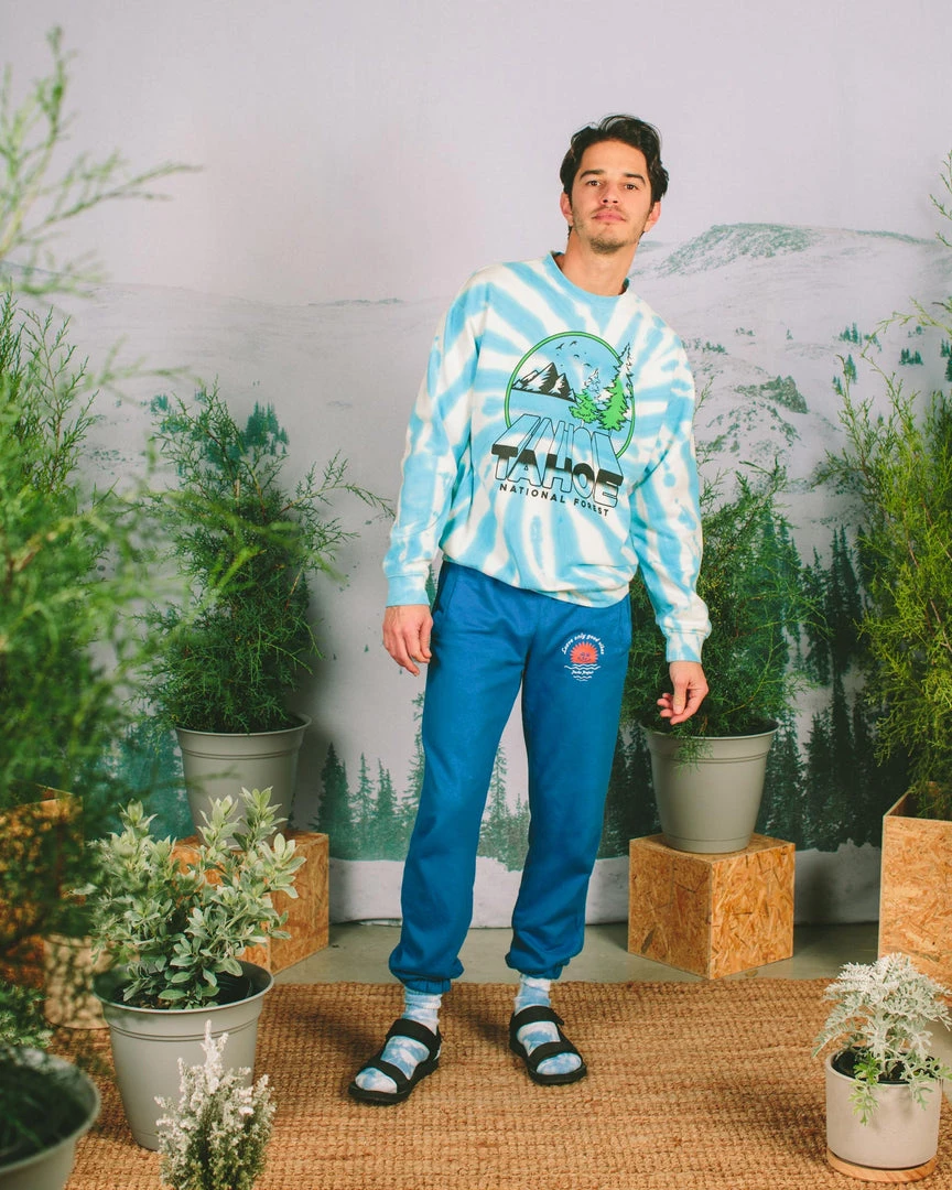 Parks Project Tahoe Zoom Tie Dye Crewneck Sweatshirt 5 Parks Project Tahoe Zoom Tie Dye Crewneck Sweatshirt