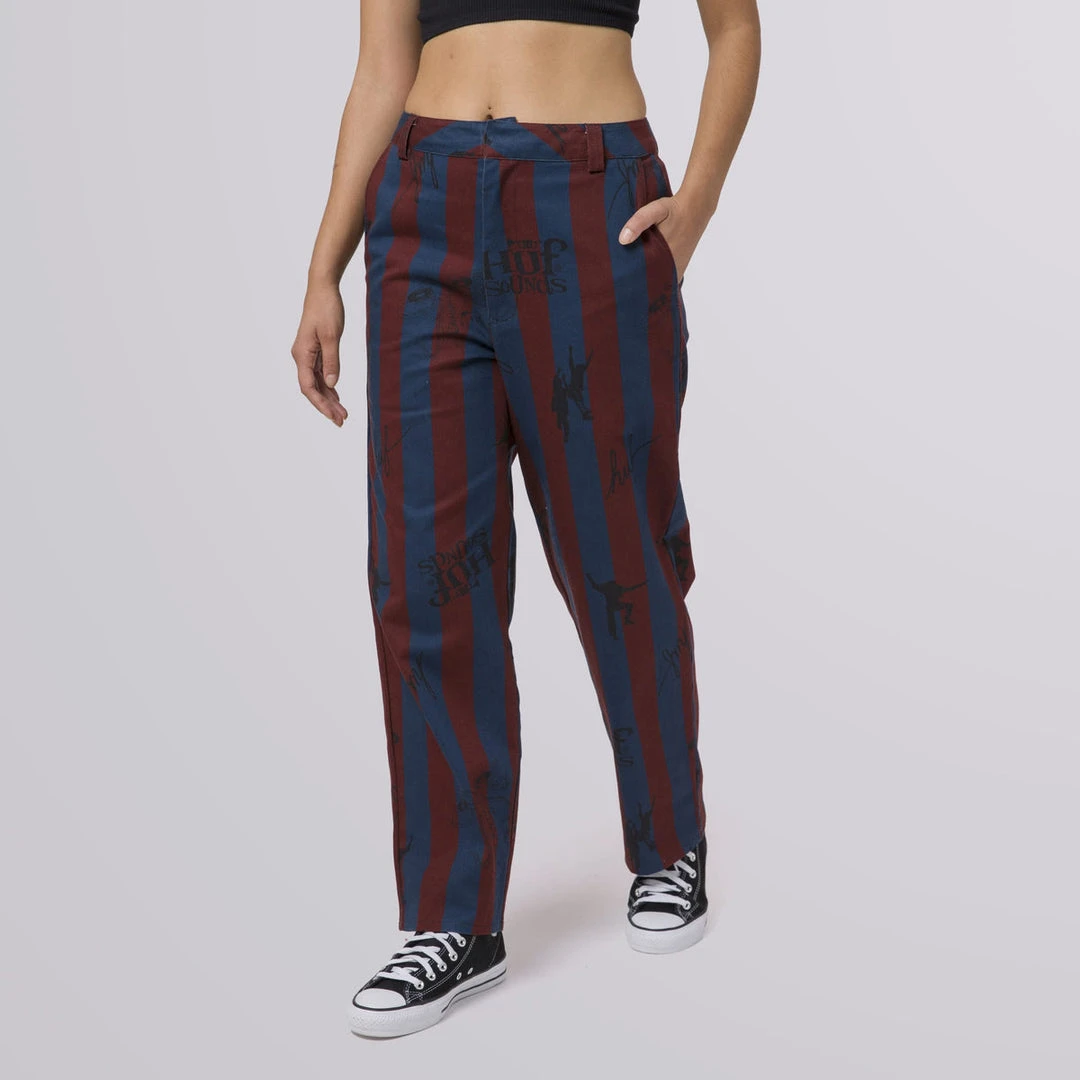 Huf Worldwide Huf Womens Printed Skate Pant 3 Huf Worldwide Huf Womens Printed Skate Pant