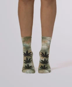 Huf Worldwide Huf Tie Dye Plantlife 1/4 Sock