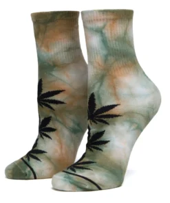 Huf Worldwide Huf Tie Dye Plantlife 1/4 Sock