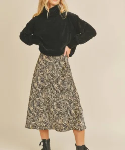 If She Loves New Arrivals Chenille Cropped Turtleneck