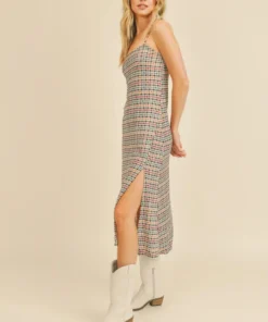 If She Loves Be Free Slip Dress