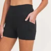 Mono B Mid Thigh Shorts 2 Mono B Mid Thigh Shorts