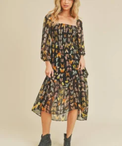 If She Loves Butterfly Dress