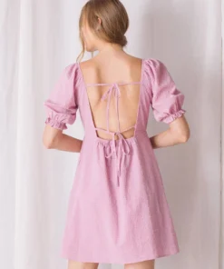 Womens Storia Monochromatic Mini Dress