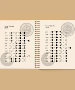 The Rainbow Vision New Arrivals Moon Face Open Dated 12 Month Planner