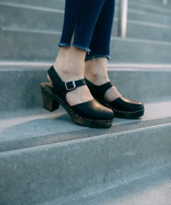 Lotta From Stockholm Black Highwood Clog New Arrivals