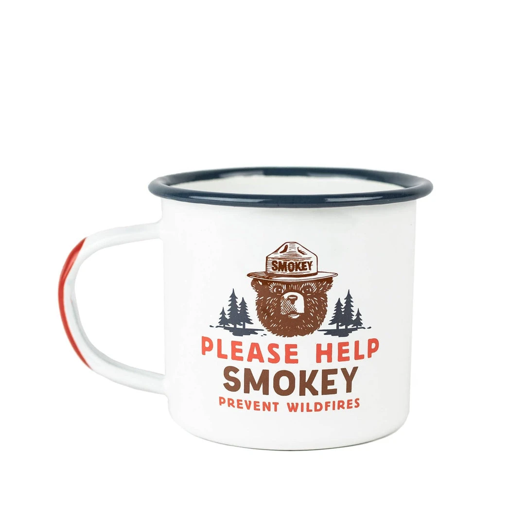 The Landmark Project Smokey Bear Enamelware Mug New Arrivals 3 The Landmark Project Smokey Bear Enamelware Mug New Arrivals