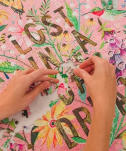 Amber Lotus Publishing Katie Daisy Jigsaw Puzzle: Lost In A Daydream