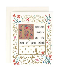 Amy Heitman New Arrivals Illuminated Birthday Greeting