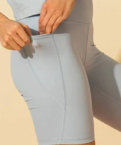 Hyfve Womens High Waist Side Pocket Short 9"