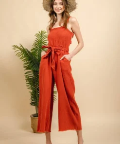 Loveriche Smocked Jumpsuit New Arrivals