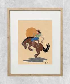 Clara Smith Bronco Babe Print New Arrivals