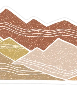 Quiet Lines Moving Mountains Sticker New Arrivals