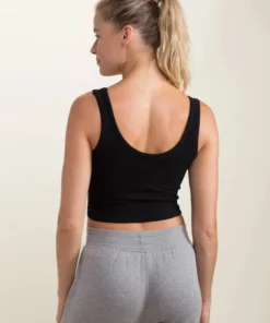 Mono B Ribbed Seamless Crop Tank New Arrivals