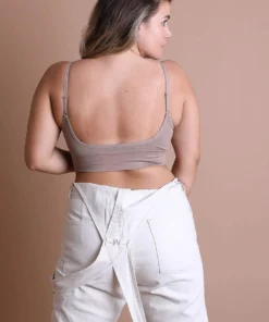 Leto Womens Low Back Bralette