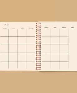 The Rainbow Vision New Arrivals Moon Face Open Dated 12 Month Planner