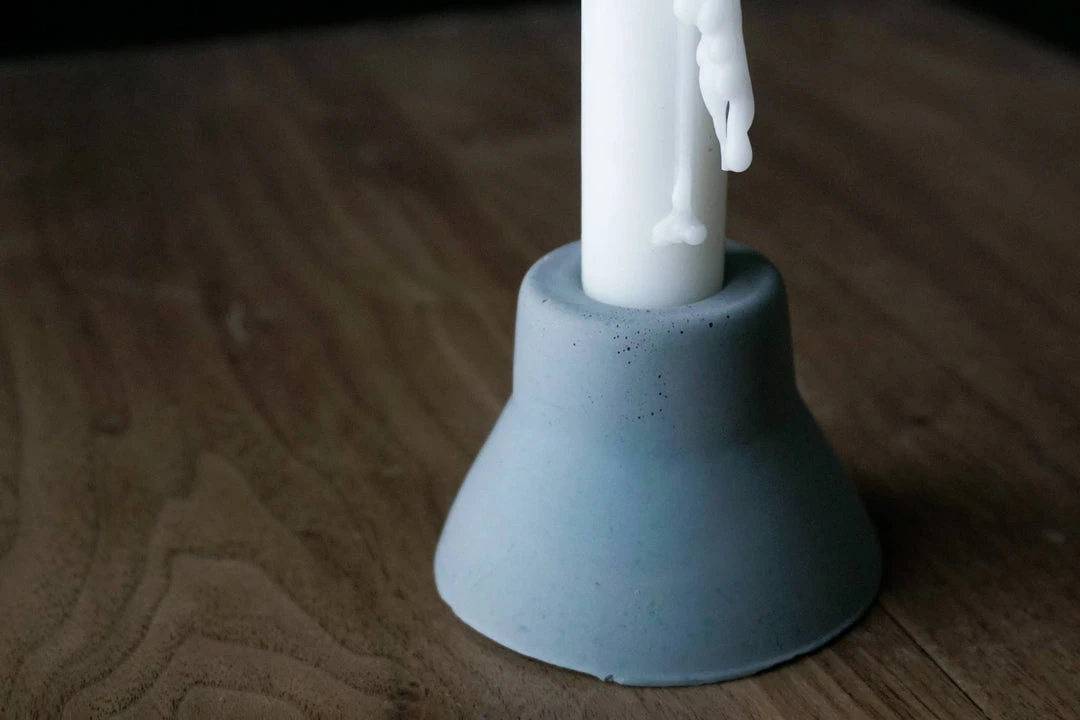 Concrete And Copper Co Modern Taper Candle Holder New Arrivals 5 Concrete And Copper Co Modern Taper Candle Holder New Arrivals