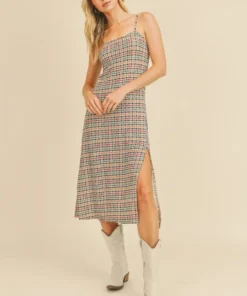 If She Loves Be Free Slip Dress