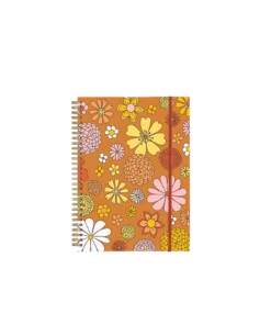 Talking Out Of Turn Flower Power Notebook