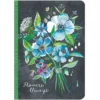 Amber Lotus Publishing New Arrivals Flowers Always Lined Travel-Size Journal By Katie Daisy