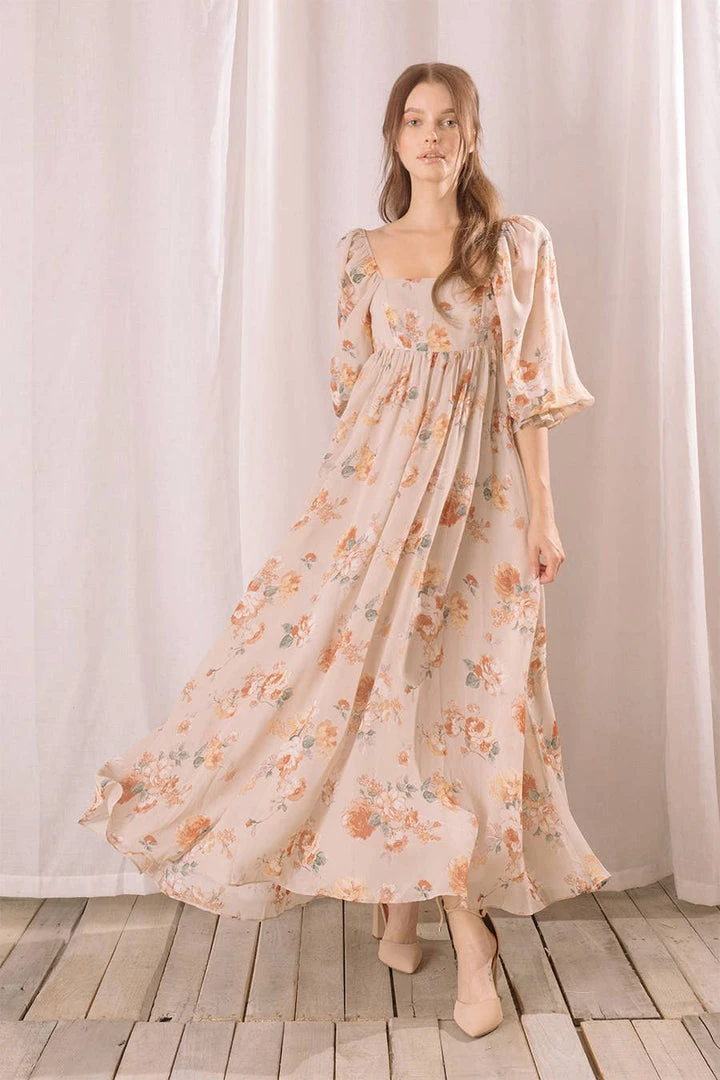 Storia Roses Maxi Dress Womens 3 Storia Roses Maxi Dress Womens
