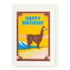 The Archivist Gallery Birthday Llama Greeting 1 The Archivist Gallery Birthday Llama Greeting