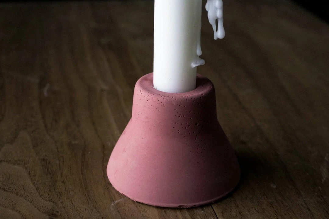 Concrete And Copper Co Modern Taper Candle Holder New Arrivals 4 Concrete And Copper Co Modern Taper Candle Holder New Arrivals