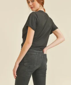 If She Loves Twisted Knot T-Shirt New Arrivals