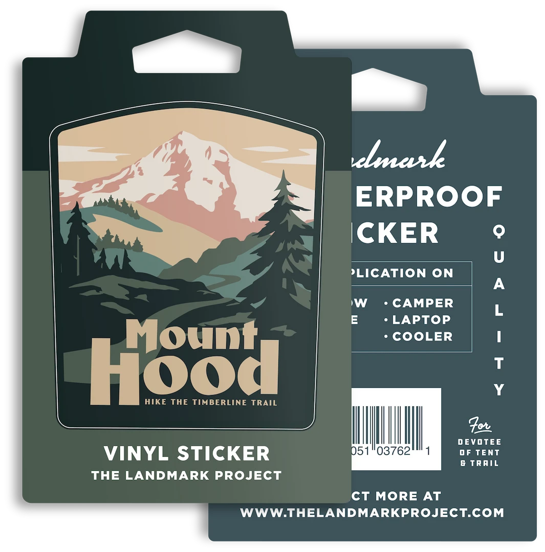 The Landmark Project Mt Hood Sticker New Arrivals 3 The Landmark Project Mt Hood Sticker New Arrivals