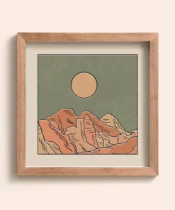 Cai & Jo New Arrivals Rocky Mountains Print