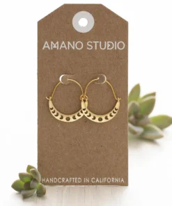 Amano Studio New Arrivals Phases Of The Moon Earrings